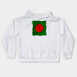 Bangladesh Artwork Kids Hoodie